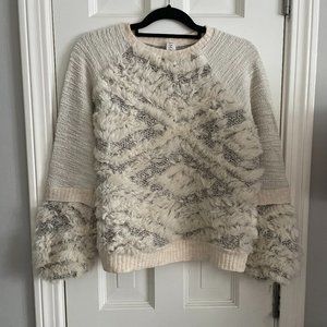 Faux Fur Sweater